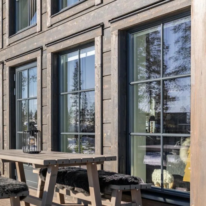 Termoisolerade aluminiumfönster