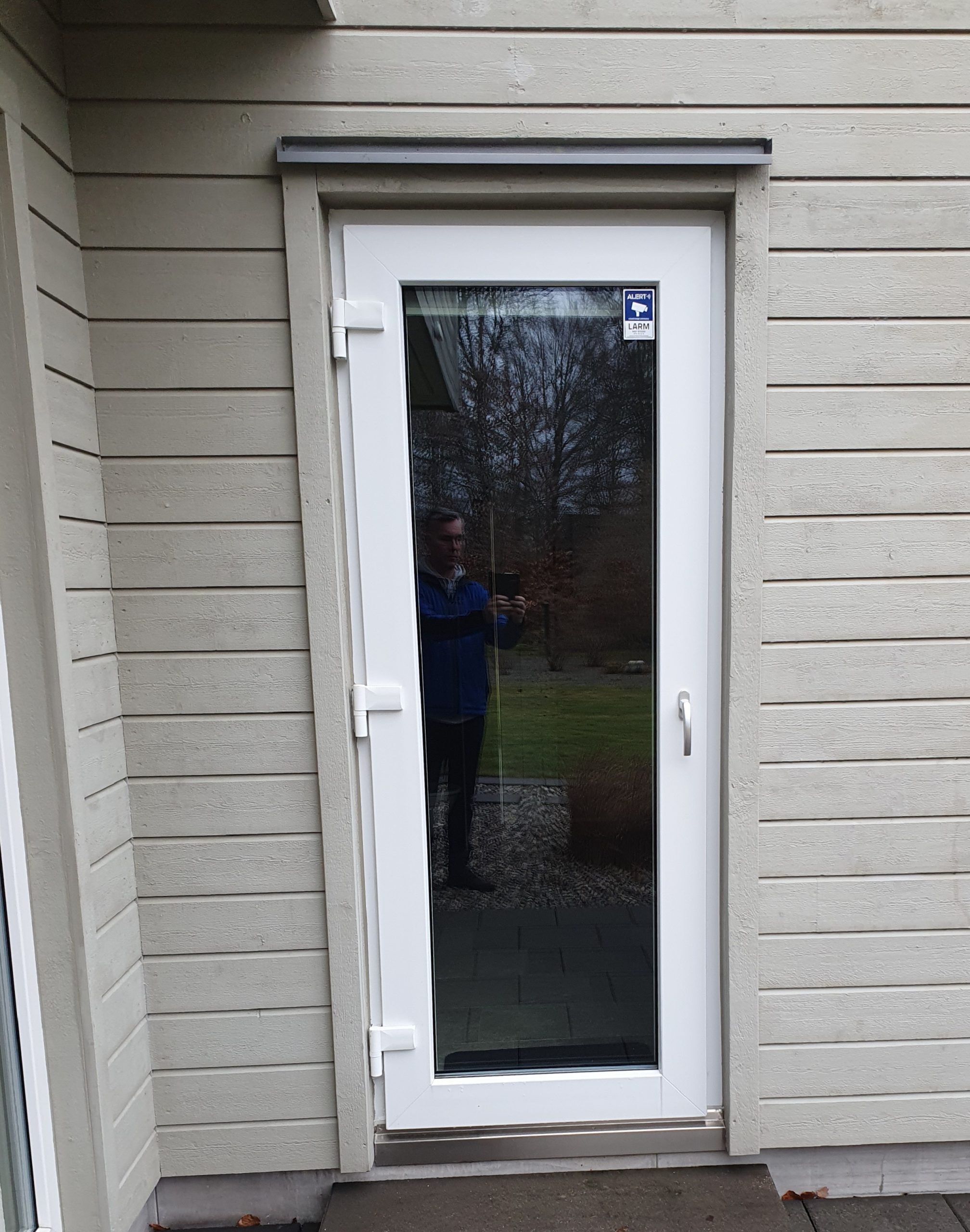 Glasrikets fönster Ecoslim i PVC|uPVC|komposit fasta fönster med stor ljusöppning lättskött underhåll