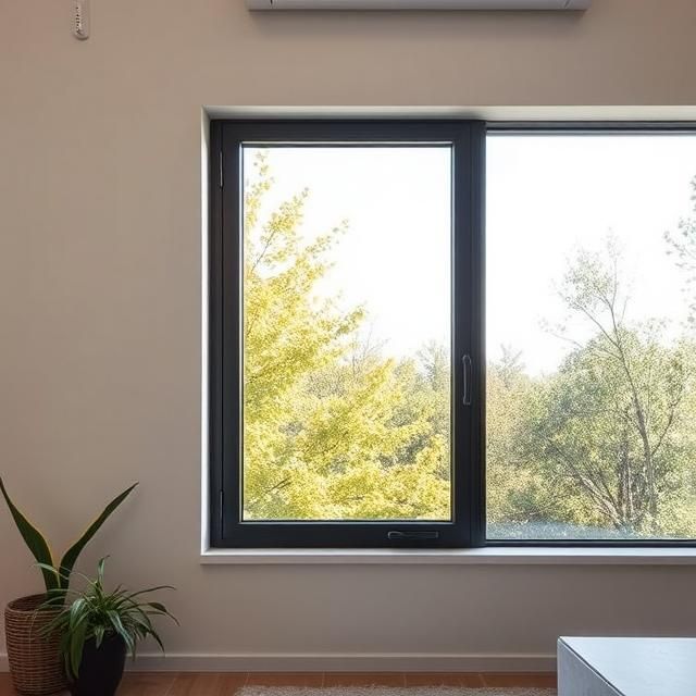 Aluminiumfönster termoisolerat