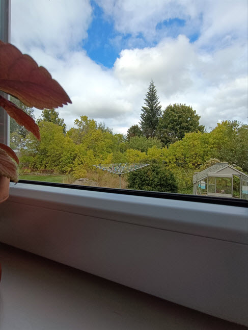 Glasrikets Fönsters öppningsbart 1-luftsfönster insida
