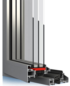 Termoisolerad aluminiumprofil