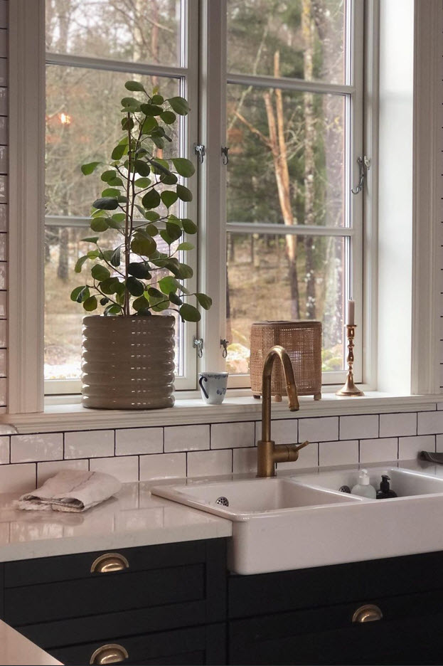 Aluminimfönster med trästomme