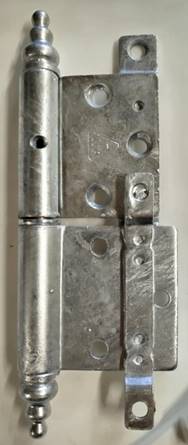 Gångjärn med klassisk knopp