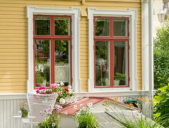 Träfönster kultur från Glasrikets Fönster